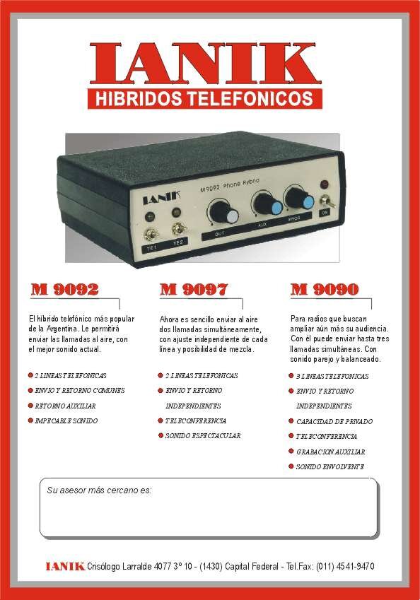 IANIK M9090