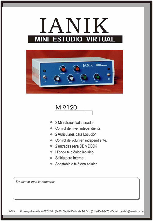 IANIK M9120